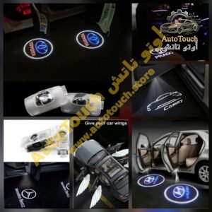 إضاءة ترحيبية بشعار السيارة