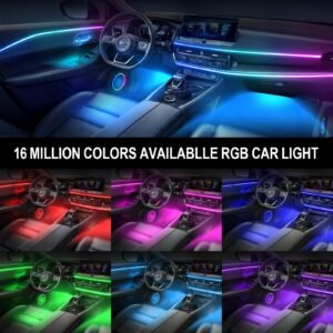 شريط led إضاءة داخلية طبلون مع تحت الكرسي