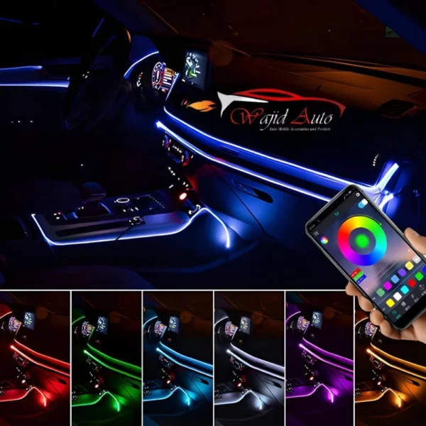 شريط led إضاءة داخلية طبلون مع تحت الكرسي