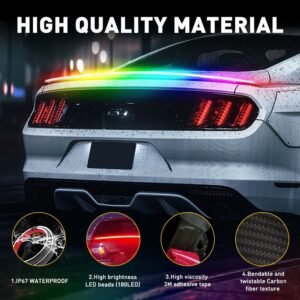 إضاءة led للجناح الخلفي