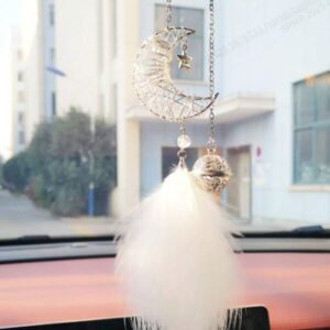 زينة مرآة الرؤية الخلفية للسيارة