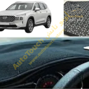 slide premium dashboard velvet mat for hyundai santa fe 2023 2026 anti slip and heat protection 143898226