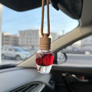 ريحة تعليق دلة زجاجي مدور كبير
