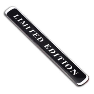 كتابة limited edition زجاجي