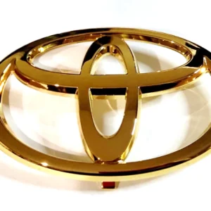 علامة شبك تويوتا ذهبي