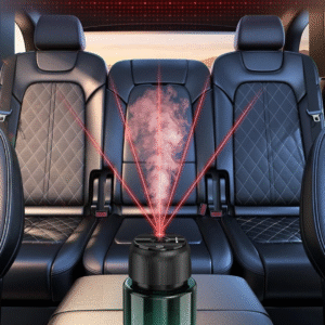 فواحة (مبخرة) + إضاءة ليزر