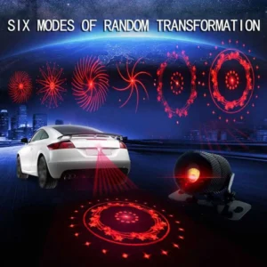 إضاءة ليزر خلفي