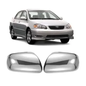 slide toyota corolla 2005 chrome side mirror covers 131386352